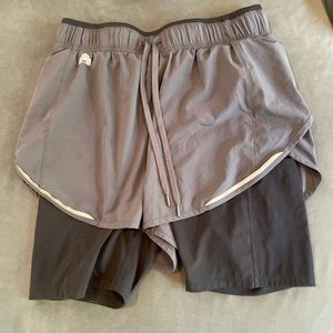 EMS TechWick Shorts with long compression underneath
